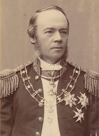 Ole Richter som statsminister. Ole Richter som statsminister.