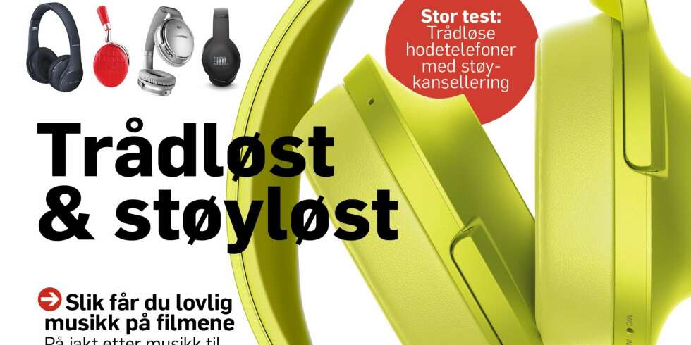 I SALG NÅ: I oktoberutgaven av HjemmePC kan du lese en stor test av trådløse hodetelefoner med støykansellering, du får møte Geir som bygde garasje med kino og du lærer hvordan du får lovlig musikk på YouTube-videoene dine. I SALG NÅ: I oktoberutgaven av HjemmePC kan du lese en stor test av trådløse hodetelefoner med støykansellering, du får møte Geir som bygde garasje med kino og du lærer hvordan du får lovlig musikk på YouTube-videoene dine.