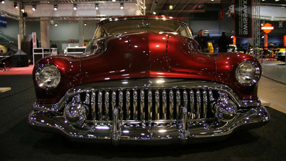 AMCAR: Ulf Kusendals Buick Super -52 i art déco-stil deltar i konkurransen om Skandinavias Flotteste Bil og vinneren kåres på Oslo Motor Show AMCAR: Ulf Kusendals Buick Super -52 i art déco-stil deltar i konkurransen om Skandinavias Flotteste Bil og vinneren kåres på Oslo Motor Show