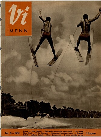 Forsiden på nummer 8-1951 Forsiden på nummer 8-1951