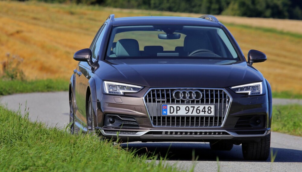 LITT BEDRE: Vi liker Allroad-varianten hakket bedre enn den normale A4 Avant quattro. På oss virker kjørefølelsen mer gedigen – kall det gjerne luksusaktig. LITT BEDRE: Vi liker Allroad-varianten hakket bedre enn den normale A4 Avant quattro. På oss virker kjørefølelsen mer gedigen – kall det gjerne luksusaktig.