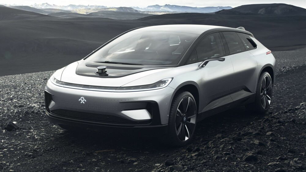 ELBIL: FF 91 har over 1000 hk, ifølge produsenten. FOTO: Faraday Future ELBIL: FF 91 har over 1000 hk, ifølge produsenten. FOTO: Faraday Future