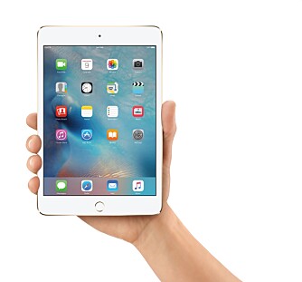 KRYMPET: Apple iPad Mini 4 skal være iPad Air 2 krympet ned til Mini-størrelse. KRYMPET: Apple iPad Mini 4 skal være iPad Air 2 krympet ned til Mini-størrelse.