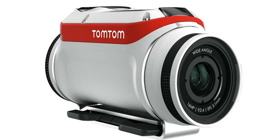 TOMTOM BANDIT: TomTom Bandit er et litt stort og tungt actionkamera, men med noen nye og smarte funksjoner. TOMTOM BANDIT: TomTom Bandit er et litt stort og tungt actionkamera, men med noen nye og smarte funksjoner.