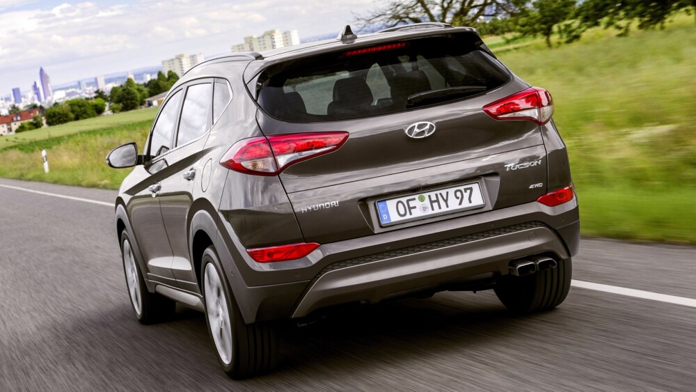 SUV: De mest populære versjonene i Norge forventes å bli 1,6 GDi bensin 2WD med Plusspakke til kroner 319 050 kroner og 2,0 CRDi diesel 4WD med Pluss- og Teknikkpakke til kroner 426 000 kroner. FOTO: Hyundai SUV: De mest populære versjonene i Norge forventes å bli 1,6 GDi bensin 2WD med Plusspakke til kroner 319 050 kroner og 2,0 CRDi diesel 4WD med Pluss- og Teknikkpakke til kroner 426 000 kroner. FOTO: Hyundai