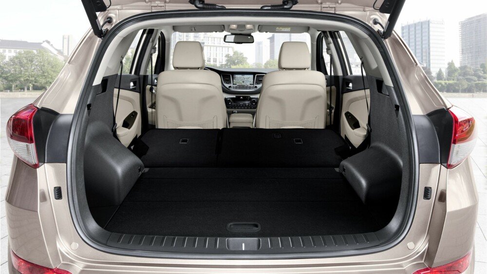 PLASS: Bagasjeromsvolumet er oppgitt til 513 liter. FOTO: Hyundai PLASS: Bagasjeromsvolumet er oppgitt til 513 liter. FOTO: Hyundai