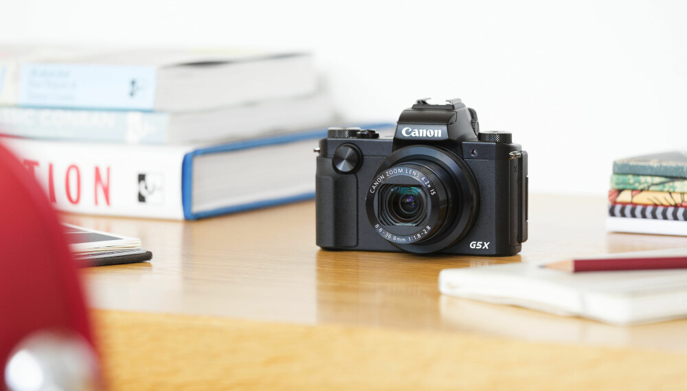 ROBUST: Canon PowerShot G5 X er et avansert og solid kompaktkamera. ROBUST: Canon PowerShot G5 X er et avansert og solid kompaktkamera.