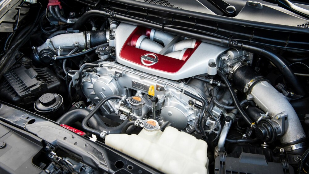 KRAFTIG: Motoren yter 600 hk. FOTO: Nissan KRAFTIG: Motoren yter 600 hk. FOTO: Nissan