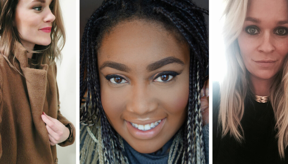 SKJØNNHETSBLOGGERE (f.v.): Sara Strand, Chioma Anugweje og Agnes Gulbrandsen kommer med sine beste tips for dagen derpå. SKJØNNHETSBLOGGERE (f.v.): Sara Strand, Chioma Anugweje og Agnes Gulbrandsen kommer med sine beste tips for dagen derpå.