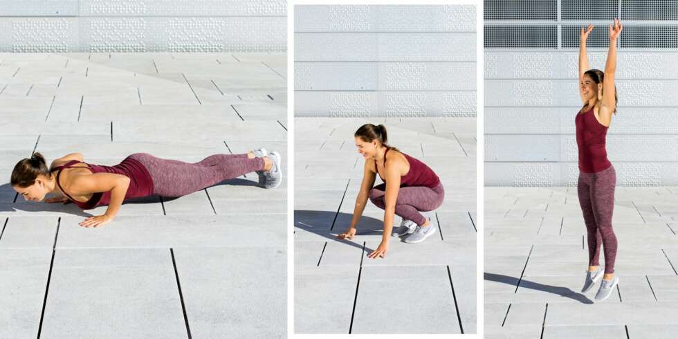 ØVELSE 6: Burpees ØVELSE 6: Burpees