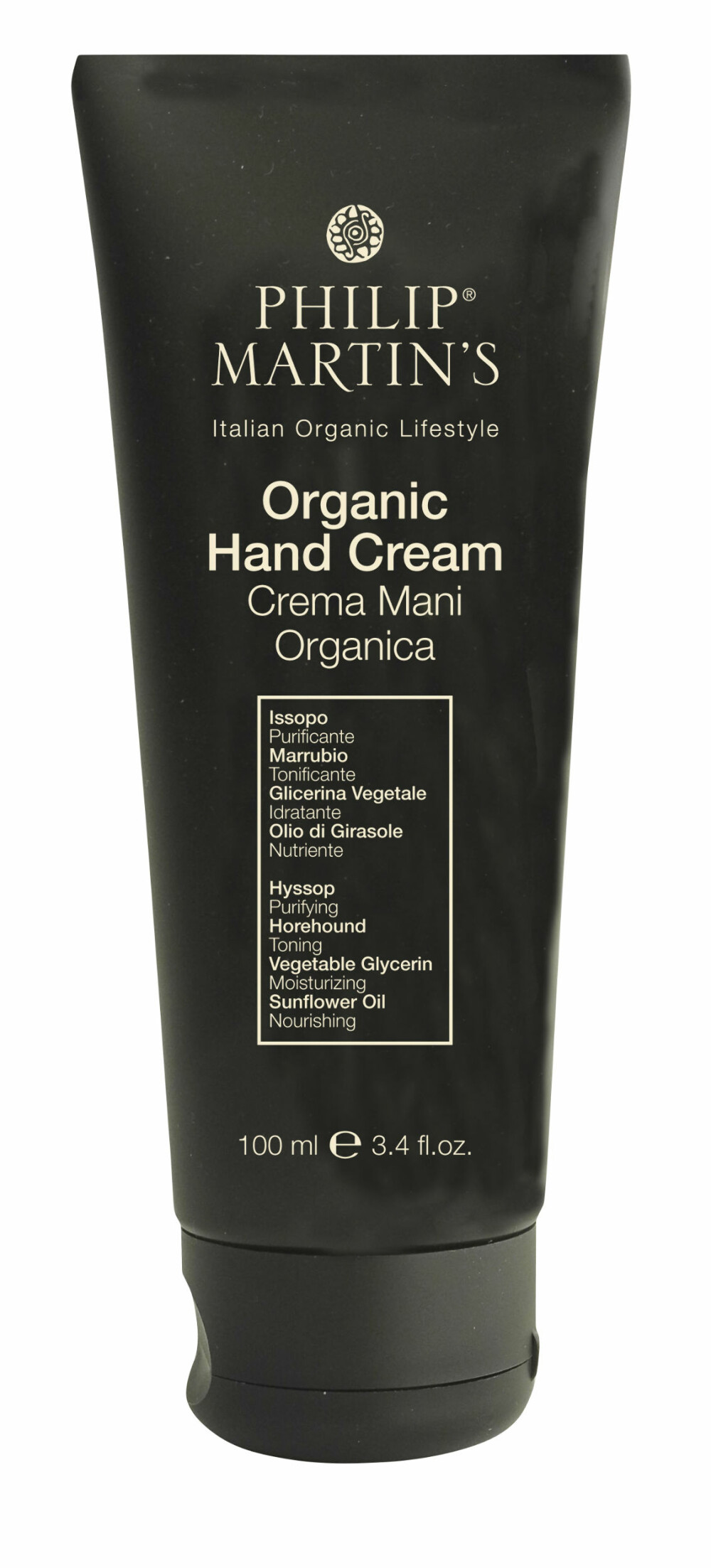 MYK ØKOLOGISK: Philip Martin’s Organic hand Cream, 100 ml, kr 245. MYK ØKOLOGISK: Philip Martin’s Organic hand Cream, 100 ml, kr 245.