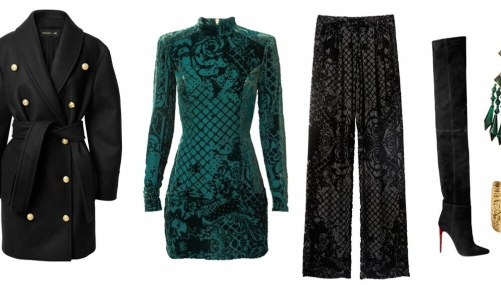 BALMAIN X H&M: Torsdag 5. november er kolleksjonen i butikk - her får du prisene på mange av plaggene. BALMAIN X H&M: Torsdag 5. november er kolleksjonen i butikk - her får du prisene på mange av plaggene.