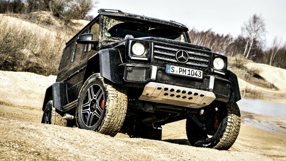 ALVOR: Dobbel demping og tre diffsperrer. Mercedes mener alvor ALVOR: Dobbel demping og tre diffsperrer. Mercedes mener alvor