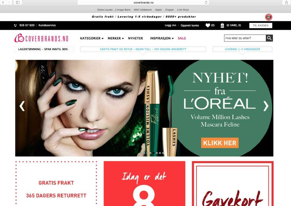 FORHANDLEREN: Coverbrands.no er ikke bare en nettbutikk – men også forhandler, så her kan du virkelig gjøre kupp! FORHANDLEREN: Coverbrands.no er ikke bare en nettbutikk – men også forhandler, så her kan du virkelig gjøre kupp!