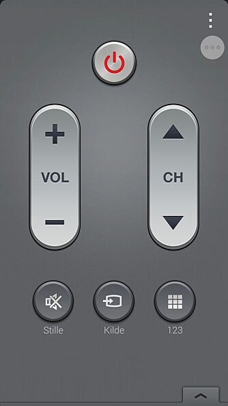 FJERNKONTROLL: Smart remote er ikke en perfekt fjernkontroll, men er bedre enn mange tilsvarende mobil-fjernkontroller vi har testet tidligere. FJERNKONTROLL: Smart remote er ikke en perfekt fjernkontroll, men er bedre enn mange tilsvarende mobil-fjernkontroller vi har testet tidligere.