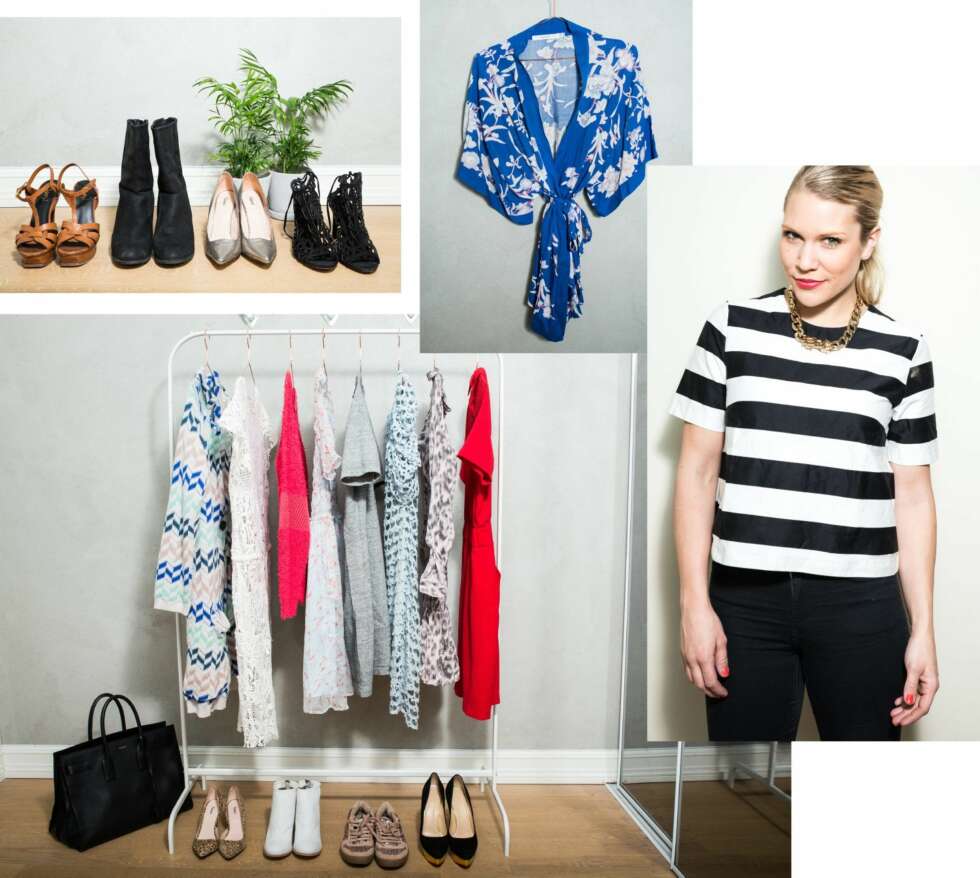 ANETT: Anett elsker den franske stilen! Her har hun på seg et smykke fra & Other Stories, stripetopp fra H&M og jeans fra Bik Bok. ANETT: Anett elsker den franske stilen! Her har hun på seg et smykke fra & Other Stories, stripetopp fra H&M og jeans fra Bik Bok.
