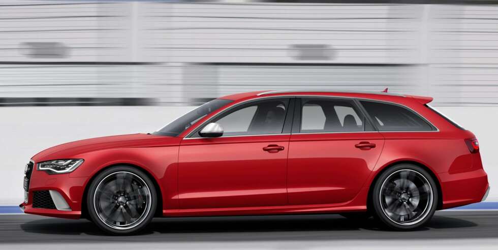 KRAFTBOMBE: Audi RS6 Avant har 560 hk og 700 Nm dreiemoment. FOTO: Audi KRAFTBOMBE: Audi RS6 Avant har 560 hk og 700 Nm dreiemoment. FOTO: Audi