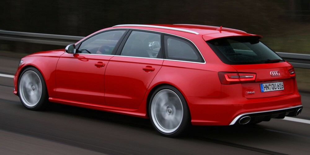 4WD: Firehjulsdrift er selvsagt på plass, og den har like stort bagasjerom som en vanlig A6 Avant. Råskap er pakket inn med fornuft. FOTO: Audi 4WD: Firehjulsdrift er selvsagt på plass, og den har like stort bagasjerom som en vanlig A6 Avant. Råskap er pakket inn med fornuft. FOTO: Audi