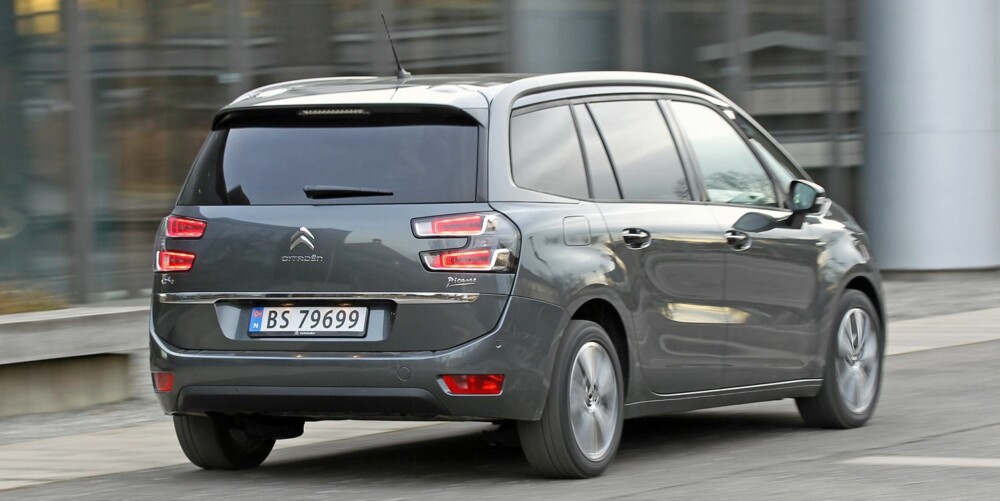 STØRRE: Citroën C4 Grand Picasso. STØRRE: Citroën C4 Grand Picasso.