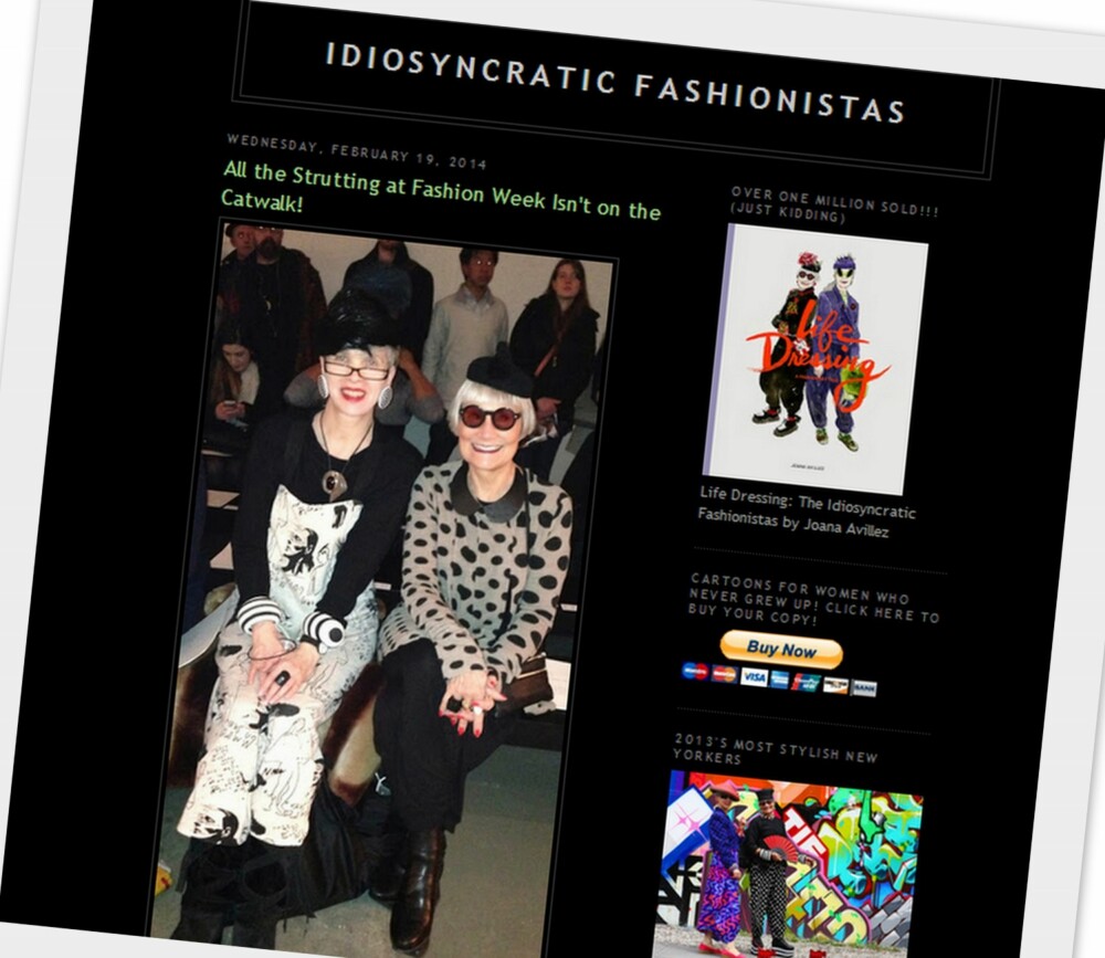 DRØMMEVERDEN: Damene bak idiosyncraticfashionistas.blogspot.com tar virkelig klesgleden sin helt ut og stiller i de mest fantasifulle antrekk. DRØMMEVERDEN: Damene bak idiosyncraticfashionistas.blogspot.com tar virkelig klesgleden sin helt ut og stiller i de mest fantasifulle antrekk.