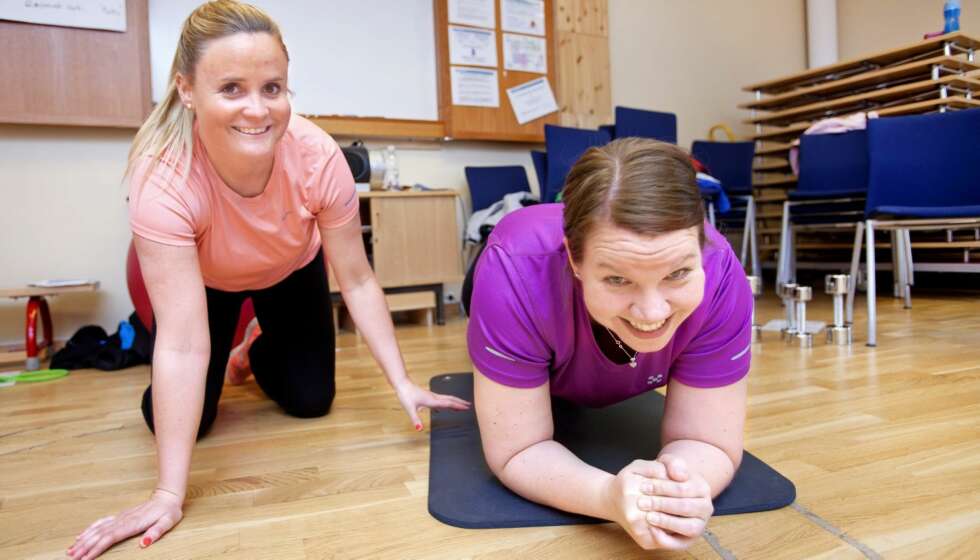 INDIVIDUELL OPPFØLGING: På Frisklivssentralen fikk Elisabeth veileding av Silje Fimreite. INDIVIDUELL OPPFØLGING: På Frisklivssentralen fikk Elisabeth veileding av Silje Fimreite.
