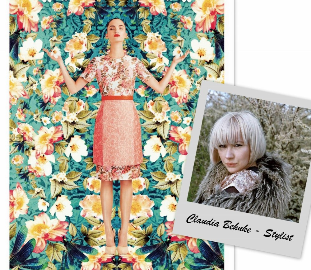 ELSKER PRINTS: Den internasjonale stylisten, Claudia Behnke, elsker å bruke matchende prints og mønster til styling for store motemagasiner som Elle og Harpers Bazaar. ( Editorialbilde: Photography: Ami, Lafleur , Styling: Claudia Behnke, Graphics: Populärgrafik, Retouch: Armin Wolf, Make-up: Hila Karmand, Hair: Kim Roy, Nails: Pebbles, Model: Dalia Gunther @Model Management - Bilde av Claudia: Foto: Jo Paterson, Makeup: Tove Eggen). ELSKER PRINTS: Den internasjonale stylisten, Claudia Behnke, elsker å bruke matchende prints og mønster til styling for store motemagasiner som Elle og Harpers Bazaar. ( Editorialbilde: Photography: Ami, Lafleur , Styling: Claudia Behnke, Graphics: Populärgrafik, Retouch: Armin Wolf, Make-up: Hila Karmand, Hair: Kim Roy, Nails: Pebbles, Model: Dalia Gunther @Model Management - Bilde av Claudia: Foto: Jo Paterson, Makeup: Tove Eggen).