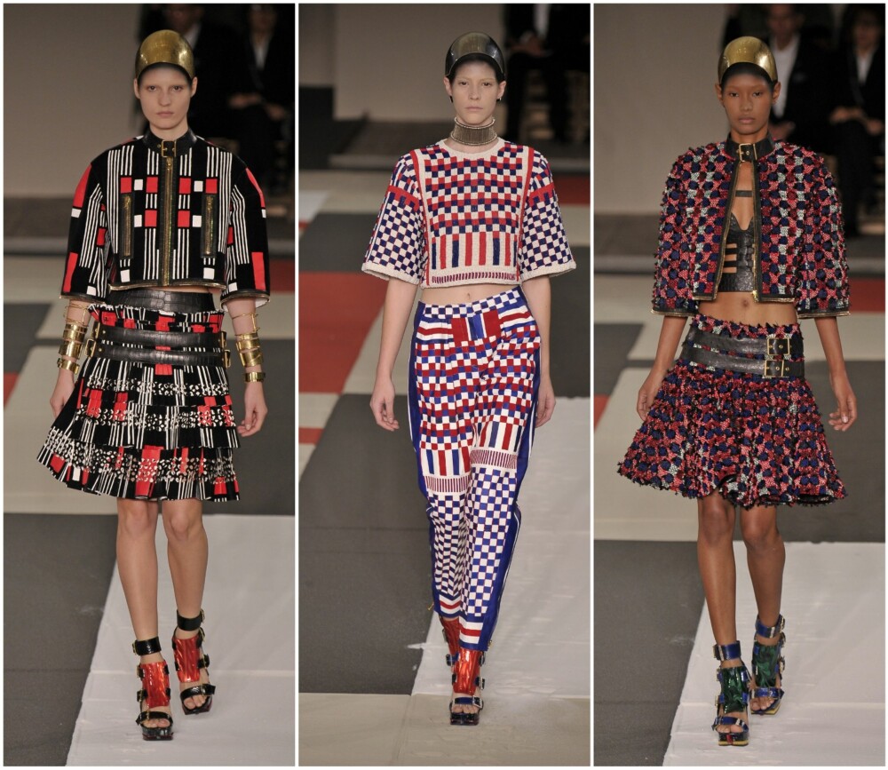 NAILED IT: - Alexander McQueen nailet denne trenden med sine grafiske geometri-prints med en interessant tribal side ved seg, forteller den internasjonale stylisten Claudia Behnke til Klikk Mote. NAILED IT: - Alexander McQueen nailet denne trenden med sine grafiske geometri-prints med en interessant tribal side ved seg, forteller den internasjonale stylisten Claudia Behnke til Klikk Mote.