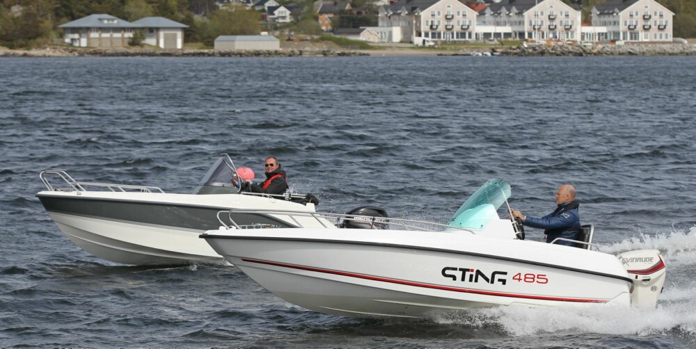 STING: Sting 485 har også blitt en meget vellykket småbåt. FOTO: Petter Handeland STING: Sting 485 har også blitt en meget vellykket småbåt. FOTO: Petter Handeland