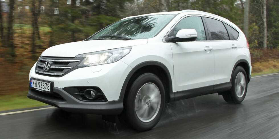 GJERRIG: Honda CR-V med forhjulsdrift og liten dieselmotor har meget lavt forbruk. FOTO: Petter Handeland GJERRIG: Honda CR-V med forhjulsdrift og liten dieselmotor har meget lavt forbruk. FOTO: Petter Handeland