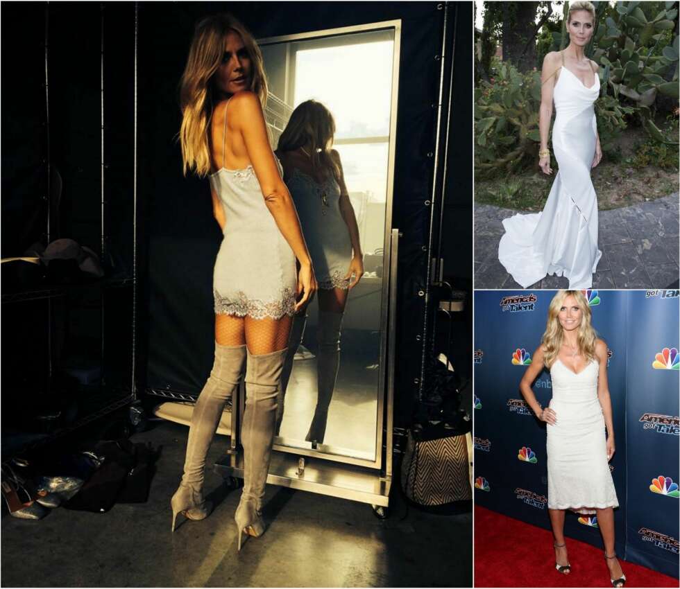 ELSKER KJOLEN: Modellen og tv-personligheten, Heidi Klum, har lagt sin elsk på the slip dress og styler den både til hverdags og til spesielle eventer. ELSKER KJOLEN: Modellen og tv-personligheten, Heidi Klum, har lagt sin elsk på the slip dress og styler den både til hverdags og til spesielle eventer.