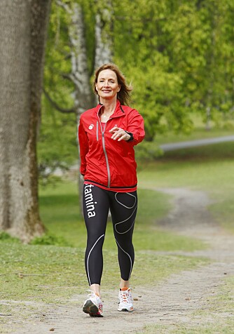 30 MINUTTER: Å gjøre en avtale med deg selv om å gå en rask halvtimestur hver dag er en smart investering i egen helse og eget liv, sier Christine Thune. 30 MINUTTER: Å gjøre en avtale med deg selv om å gå en rask halvtimestur hver dag er en smart investering i egen helse og eget liv, sier Christine Thune.