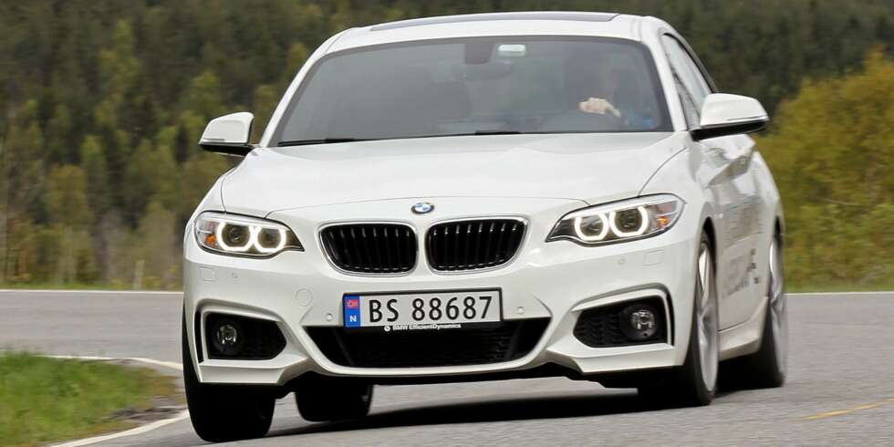 NYTTIG VALG: Det adaptive understellet gjør at BMW 220i Coupé både kan være komfortabel og sportslig. NYTTIG VALG: Det adaptive understellet gjør at BMW 220i Coupé både kan være komfortabel og sportslig.