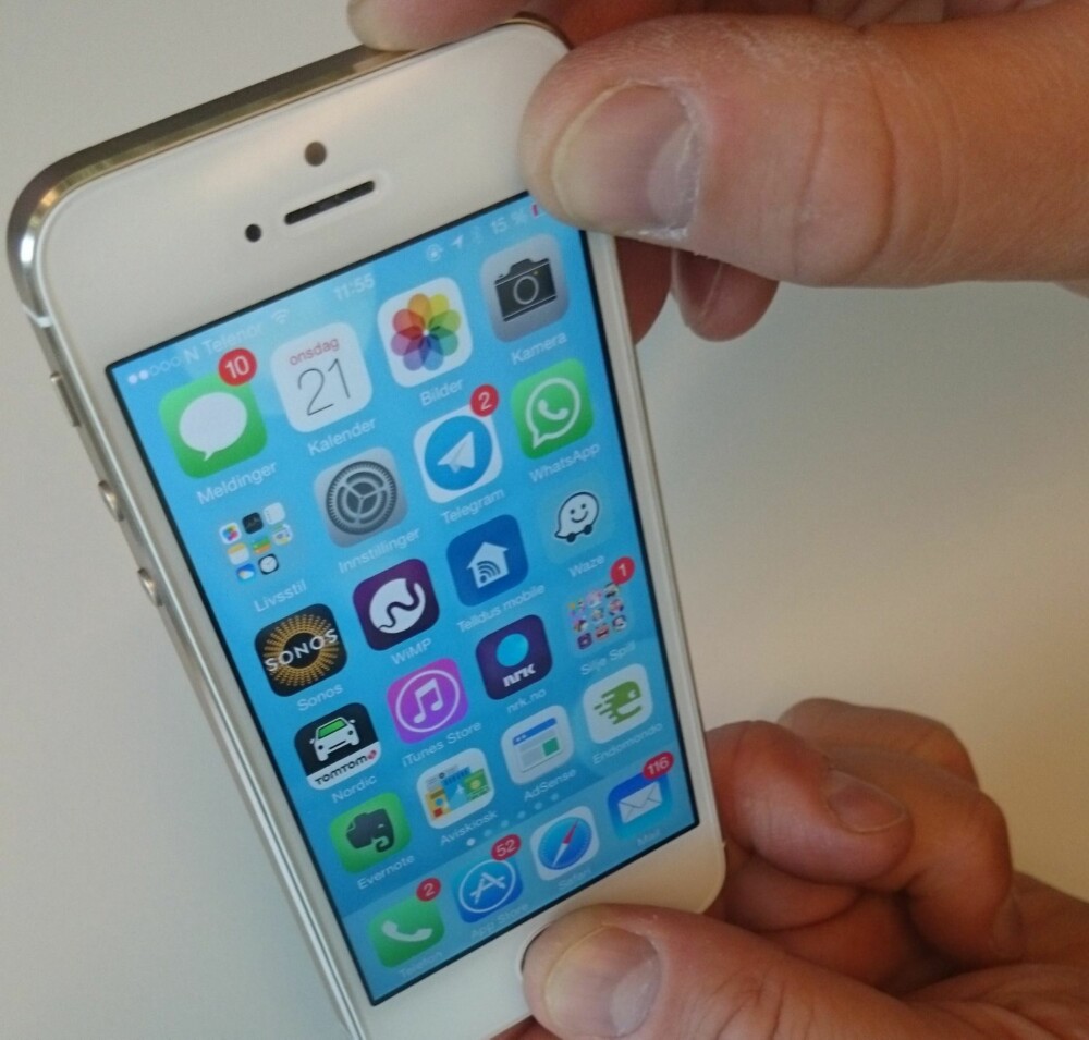 HARD RESTART: En såkalt hard restart kan hjelpe om telefonen din ikke er helt i slaget. HARD RESTART: En såkalt hard restart kan hjelpe om telefonen din ikke er helt i slaget.