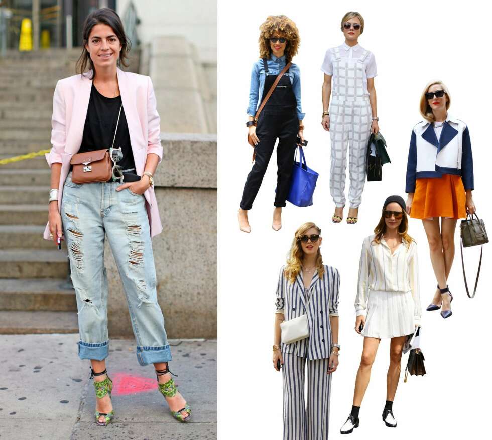 NEW YORK: Fashionistaene i New York er ikke så veldig opptatt av stylingregler, og kler seg som de vil. NEW YORK: Fashionistaene i New York er ikke så veldig opptatt av stylingregler, og kler seg som de vil.