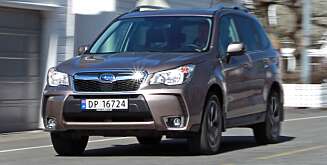 SUPER 4X4: Subaru Forester. FOTO: Petter Handeland SUPER 4X4: Subaru Forester. FOTO: Petter Handeland