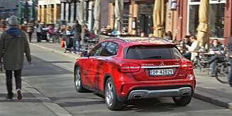 NESTEN-SUV: Mercedes GLA. NESTEN-SUV: Mercedes GLA.