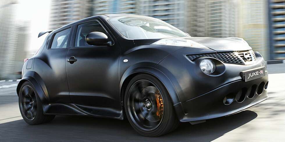 JUKE OF DUBAI: En Nissan Juke på masse steroider. JUKE OF DUBAI: En Nissan Juke på masse steroider.
