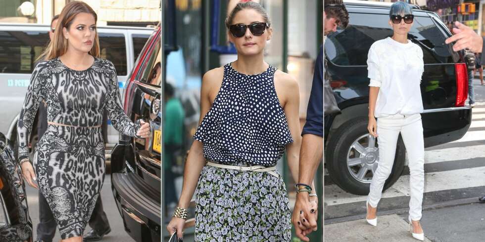 KLE DEG SLANKERE: Khloe Kardashian kler seg i store mønstre, Olivia Palermo mikser ulike mønstre og bruker et belte i livet, mens Nicole Richie går i høye hæler - alt dette kan være med på å få deg til å se smalere ut. KLE DEG SLANKERE: Khloe Kardashian kler seg i store mønstre, Olivia Palermo mikser ulike mønstre og bruker et belte i livet, mens Nicole Richie går i høye hæler - alt dette kan være med på å få deg til å se smalere ut.