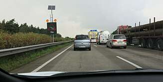 STAU: Kø på Autobahn. Det skjer ofte. STAU: Kø på Autobahn. Det skjer ofte.