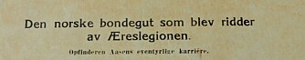 Nils Waltersen Aasen, håndgranatens oppfinner Nils Waltersen Aasen, håndgranatens oppfinner
