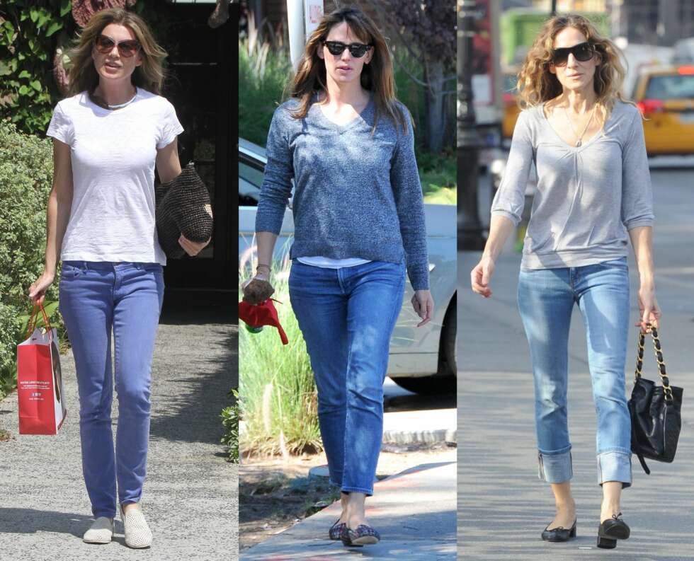 DET ENKLE ER OFTE DET BESTE: Det ser ut som også Hollywood-kjendisene har blitt smålei av de stadig nye trendene. Fra venstre: Ellen Pompeo, Jennifer Garner og Sarah Jessica Parker. DET ENKLE ER OFTE DET BESTE: Det ser ut som også Hollywood-kjendisene har blitt smålei av de stadig nye trendene. Fra venstre: Ellen Pompeo, Jennifer Garner og Sarah Jessica Parker.