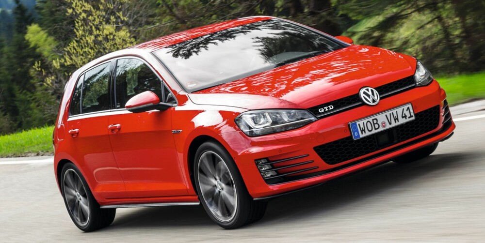 DIESEL-GTI: VW Golf GTD er rask, uten at forbruket løper løpsk. DIESEL-GTI: VW Golf GTD er rask, uten at forbruket løper løpsk.