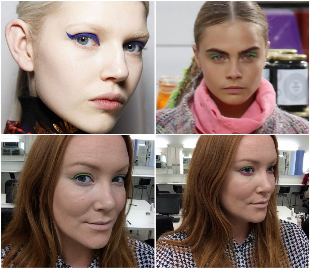 FARGE-POP: Overrask alle med et lite innslag av farge i en ellers grå høst-hverdag. Som sett hos blant annet Kenzo og Chanel. FARGE-POP: Overrask alle med et lite innslag av farge i en ellers grå høst-hverdag. Som sett hos blant annet Kenzo og Chanel.