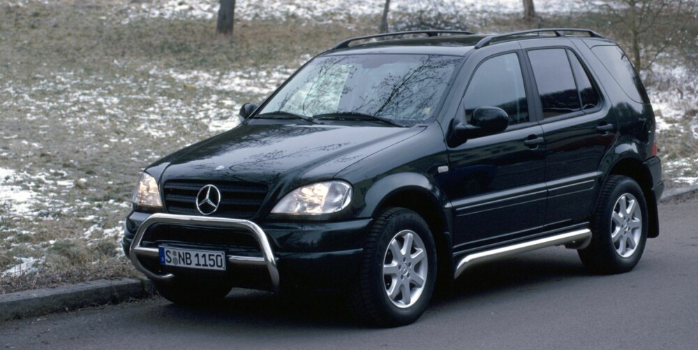 ACHTUNG: Mercedes ML av første generasjon er ikke det mest evigvarende som er blitt konstruert i Tyskland. Snarere tvert imot, om en skal legge GTÜs pålitelighetsstatistikk for mer enn ni år gamle SUV-er til grunn. FOTO: Vi Menn Bil Top Gears arkiv ACHTUNG: Mercedes ML av første generasjon er ikke det mest evigvarende som er blitt konstruert i Tyskland. Snarere tvert imot, om en skal legge GTÜs pålitelighetsstatistikk for mer enn ni år gamle SUV-er til grunn. FOTO: Vi Menn Bil Top Gears arkiv