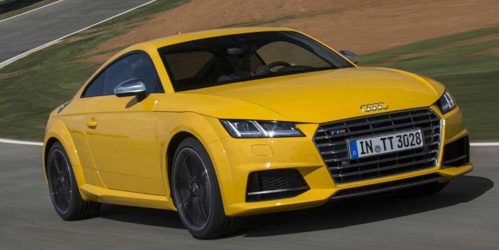 EKTE SPORTSBIL: 310 hester sterke TTS er herlig rask og svært lettkjørt. Det holder imidlertid lenge med versjonen med 230 hk. FOTO: Audi EKTE SPORTSBIL: 310 hester sterke TTS er herlig rask og svært lettkjørt. Det holder imidlertid lenge med versjonen med 230 hk. FOTO: Audi