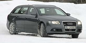GLEMT LUKSUS: Forrige generasjon Audi A6 quattro kan nå handles til overkommelige priser. PS: 91,6 % (50-100 000 km) av Audi A4 quattro/A4 Allroad (2009-2011) er uten feil, men den er relativt dyr. FOTO: Terje Bjørnsen GLEMT LUKSUS: Forrige generasjon Audi A6 quattro kan nå handles til overkommelige priser. PS: 91,6 % (50-100 000 km) av Audi A4 quattro/A4 Allroad (2009-2011) er uten feil, men den er relativt dyr. FOTO: Terje Bjørnsen