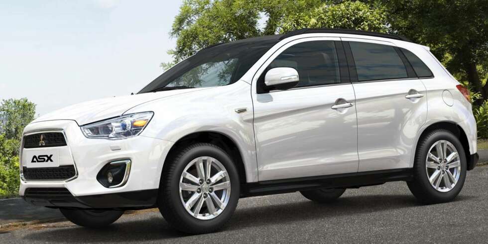 MITSUBISHI ASX: Robust og folkelig. FOTO: Produsent MITSUBISHI ASX: Robust og folkelig. FOTO: Produsent