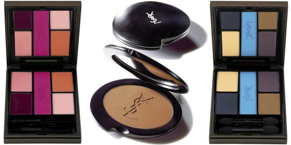 FARGESTERK SMINKE: Yves Saint Laurent sin sommerlook er inspirert av Afrikas vibrerende farger. FARGESTERK SMINKE: Yves Saint Laurent sin sommerlook er inspirert av Afrikas vibrerende farger.