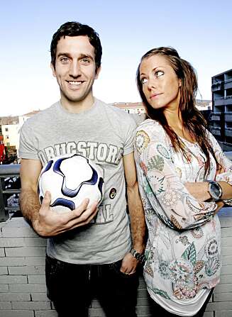 "Mange venner skjønner ikke hvordan jeg klarer å finnne meg i det". Fotballenke Linn (25). "Mange venner skjønner ikke hvordan jeg klarer å finnne meg i det". Fotballenke Linn (25).