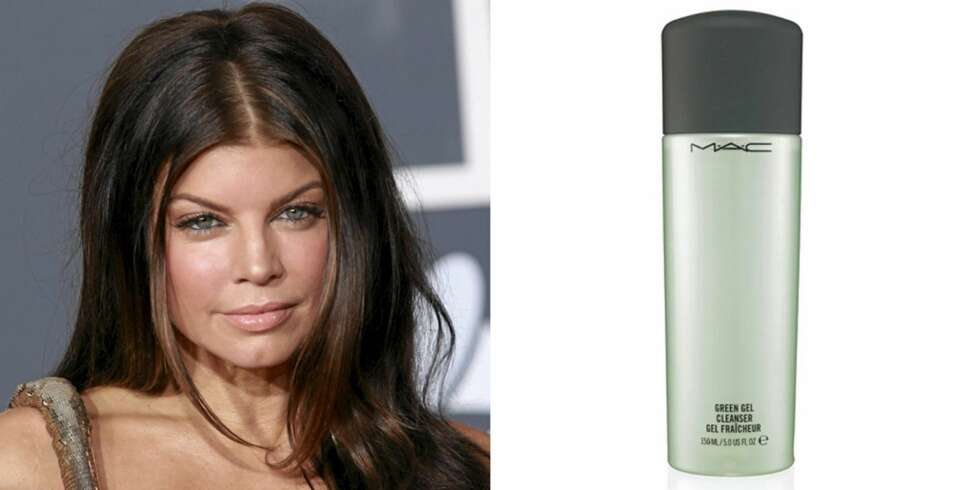 FERGIE: Elsker MAC Green Gel Cleanser (kr 185). FERGIE: Elsker MAC Green Gel Cleanser (kr 185).